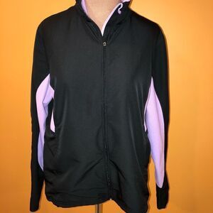 Tek Gear lavender black pullover ***3 for $25***